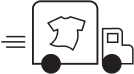 Icon showing a Van with a t-shirt on the side